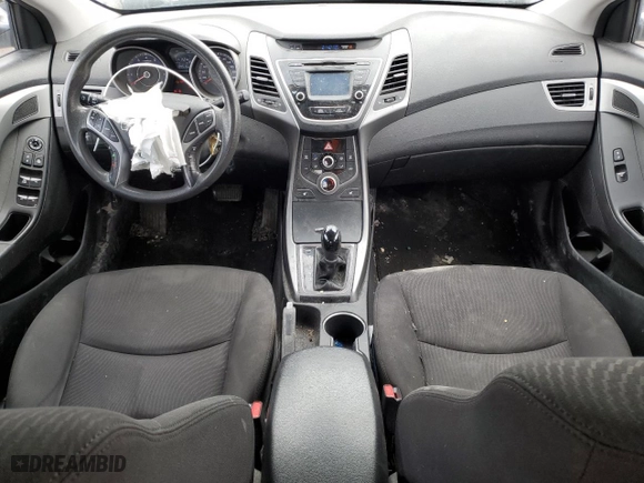 2016 Hyundai Elantra SE with VIN KMHDH4AE3GU607780, listed as a Copart auction lot 49446485 with 134,515 mi miles and Salvage Title. Bid and sale history available at carsss.com. Image 8.