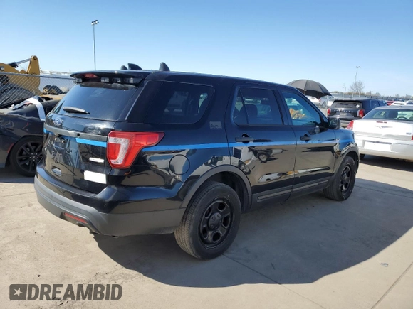 2017 Ford Police Interceptor Utility с VIN 1FM5K8AT5HGD25829, выставлен на аукционе Copart как лот 48434775 с пробегом 97 005 миль миль и Чистый • Clean title. История ставок и продаж доступна на DreamBid. Изображение 3.