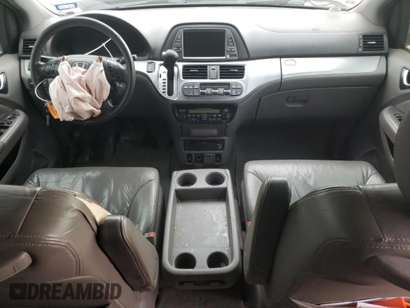 2008 Honda Odyssey Touring with VIN 5FNRL38928B035834, listed as a Copart auction lot 89386465 with 0 mi miles and Salvage Title. Bid and sale history available at carsss.com. Image 8.