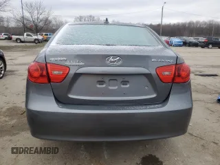 2010 Hyundai Elantra GLS with VIN KMHDU4AD2AU019928, listed as a Copart auction lot 47996125 with 169,334 mi miles and Salvage title. Bid and sale history available at DreamBid. Image 6.