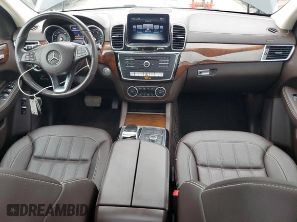 2019 Mercedes-Benz GLS 450 with VIN 4JGDF6EE4KB210126, listed as a Copart auction lot 63252195 with 36,341 mi miles and Salvage title. Bid and sale history available at DreamBid. Image 8.