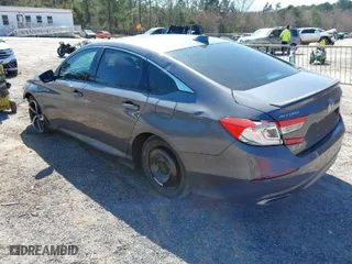 2020 Honda Accord Sedan Sport with VIN 1HGCV1F36LA098196, listed as a IAAI auction lot 41669196 with 82,239 mi miles. Bid and sale history available at carsss.com. Image 3.