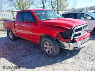 2011 Ram 1500 SLT with VIN 1D7RV1GP8BS531302, listed as a IAAI auction lot 41888626 with 153,433 mi miles. Bid and sale history available at carsss.com. Image 1.