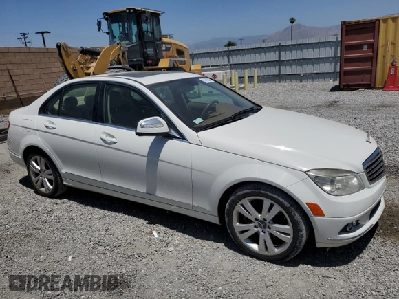 2008 Mercedes-Benz C 300 Sport with VIN WDDGF54X98R030001, listed as a Copart auction lot 61432695 with 233,664 mi miles and Clean title. Bid and sale history available at DreamBid. Image 4.
