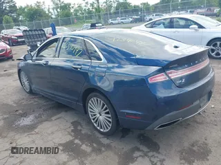 2017 Lincoln MKZ Reserve with VIN 3LN6L5F9XHR624447, listed as a IAAI auction lot 42340497 with Not provided miles and . Bid and sale history available at DreamBid. Image 3.