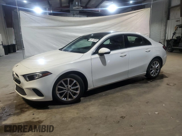 2019 Mercedes-Benz A 220 with VIN WDD3G4EB8KW017628, listed as a Copart auction lot 56170235 with 69,222 mi miles and Clean title. Bid and sale history available at DreamBid. Image 1.