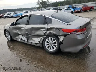 2017 Kia Optima LX with VIN 5XXGT4L37HG124974, listed as a Copart auction lot 48479025 with 129,767 mi miles and Salvage Title. Bid and sale history available at carsss.com. Image 2.