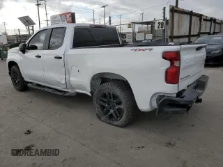 2020 Chevrolet Silverado 1500 Work Truck with VIN 1GCRYAEF7LZ166356, listed as a Copart auction lot 54688635 with 57,733 mi miles and Salvage Title. Bid and sale history available at carsss.com. Image 2.