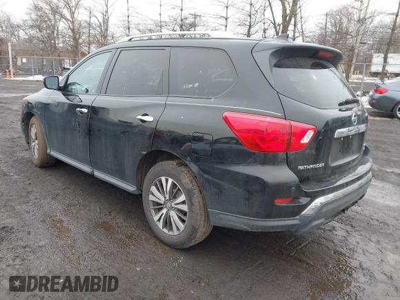 2019 Nissan Pathfinder SV z VIN 5N1DR2MM6KC578343, wystawiony jako IAAI lot #41560234 z przebiegiem 89 640 mil mil oraz . Historia ofert i sprzedaży dostępna na DreamBid. Obrazek 3.