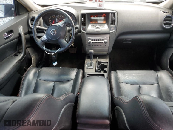 2014 Nissan Maxima S with VIN 1N4AA5AP8EC909075, listed as a Copart auction lot 53097245 with 132,311 mi miles and Salvage Title. Bid and sale history available at DreamBid. Image 8.