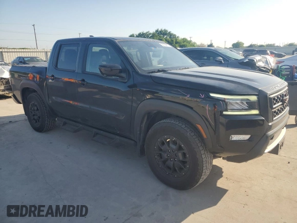 2022 Nissan Frontier SV with VIN 1N6ED1EK5NN615256, listed as a Copart auction lot 53124975 with 29,745 mi miles and Salvage title. Bid and sale history available at DreamBid. Image 4.