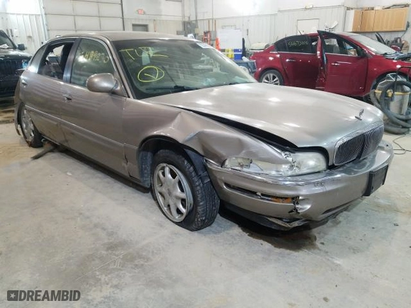 2003 Buick Park Avenue with VIN 1G4CW54K334137883, listed as a Copart auction lot 46932071 with 153,941 mi miles and Non Repairable. Bid and sale history available at carsss.com. Image 1.
