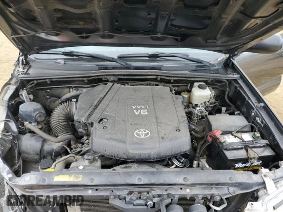 2013 Toyota Tacoma with VIN 3TMLU4EN5DM104791, listed as a Copart auction lot 43207965 with 121,427 mi miles and Salvage Title. Bid and sale history available at DreamBid. Image 11.