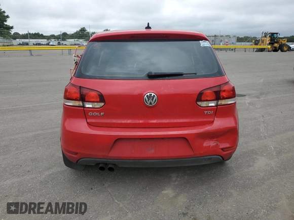 2012 Volkswagen Golf TDI z VIN WVWDM7AJ8CW290642, wystawiony jako Copart lot #64301855 z przebiegiem 156 570 mil mil oraz Szkoda całkowita • Salvage title. Historia ofert i sprzedaży dostępna na DreamBid. Obrazek 6.