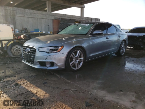2015 Audi A6 2.0T Premium with VIN WAUCFAFC9FN013874, listed as a Copart auction lot 48840633 with 0 mi miles. Bid and sale history available at carsss.com. Image 1.