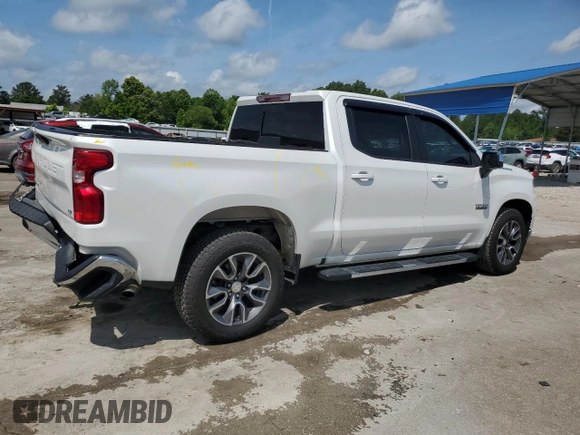 2021 Chevrolet Silverado 1500 LT with VIN 3GCPWCED9MG329663, listed as a Copart auction lot 53693365 with 89,098 mi miles and Salvage Title. Bid and sale history available at DreamBid. Image 3.