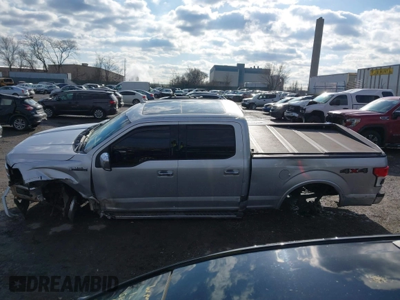 2018 Ford F-150 XL with VIN 1FTFW1E55JKD77092, listed as a IAAI auction lot 41525963 with 134,117 mi miles. Bid and sale history available at carsss.com. Image 15.