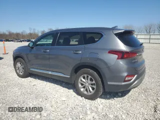 2020 Hyundai Santa Fe SEL with VIN 5NMS3CAD2LH148108, listed as a Copart auction lot 51087885 with 54,522 mi miles and Salvage Title. Bid and sale history available at carsss.com. Image 2.