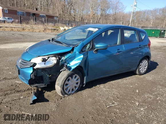 2015 Nissan Note SV with VIN 3N1CE2CP5FL395021, listed as a Copart auction lot 46747585 with 115,388 mi miles and Salvage Title. Bid and sale history available at DreamBid. Image 1.