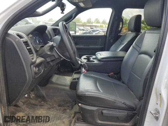 2023 Ram 2500 Tradesman with VIN 3C6UR5HL1PG539582, listed as a Copart auction lot 55340124 with 40,850 mi miles and Salvage Title. Bid and sale history available at carsss.com. Image 7.
