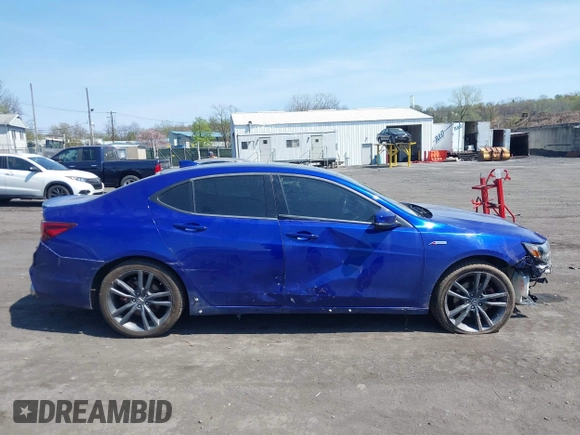 2018 Acura TLX w/A-SPEC Pkg with VIN 19UUB3F65JA006107, listed as a IAAI auction lot 42105820 with 129,268 mi miles and . Bid and sale history available at DreamBid. Image 13.