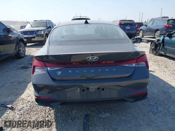 2023 Hyundai Elantra SEL with VIN KMHLS4AG4PU605972, listed as a IAAI auction lot 41784088 with 54,125 mi miles and . Bid and sale history available at DreamBid. Image 16.