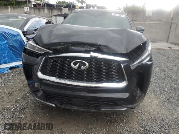 2024 Infiniti QX60 Autograph with VIN 5N1DL1HU3RC340451, listed as a Copart auction lot 62314735 with 18,010 mi miles and Salvage title. Bid and sale history available at DreamBid. Image 5.