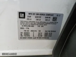 2021 Chevrolet TrailBlazer RS with VIN KL79MTSL1MB149853, listed as a Copart auction lot 46169715 with 49,225 mi miles and Non Repairable. Bid and sale history available at carsss.com. Image 13.