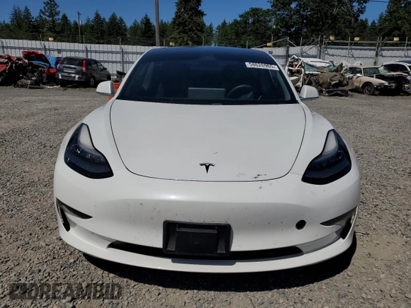 2020 Tesla Model 3 Long Range z VIN 5YJ3E1EB3LF787160, wystawiony jako Copart lot #58626965 z przebiegiem Nie podano mil oraz Szkoda całkowita • Salvage title. Historia ofert i sprzedaży dostępna na DreamBid. Obrazek 5.