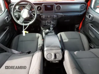 2023 Jeep Wrangler Sport S with VIN 1C4HJXDN5PW687059, listed as a Copart auction lot 56291725 with 23,611 mi miles and Non repairable. Bid and sale history available at DreamBid. Image 8.