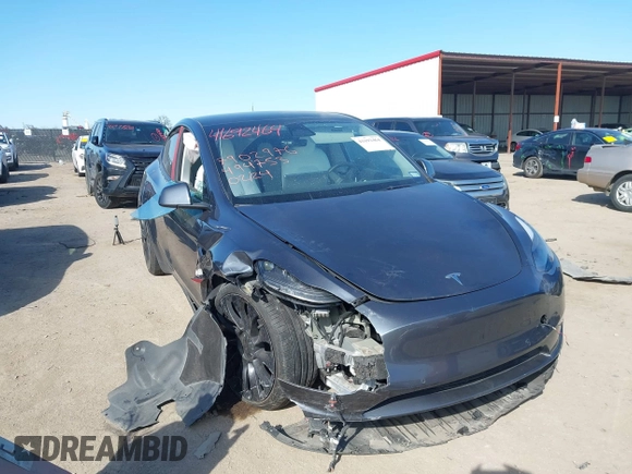 2022 Tesla Model Y Performance z VIN 7SAYGDEF8NF494753, wystawiony jako IAAI lot #41692464 z przebiegiem 14 616 mil mil oraz . Historia ofert i sprzedaży dostępna na DreamBid. Obrazek 1.