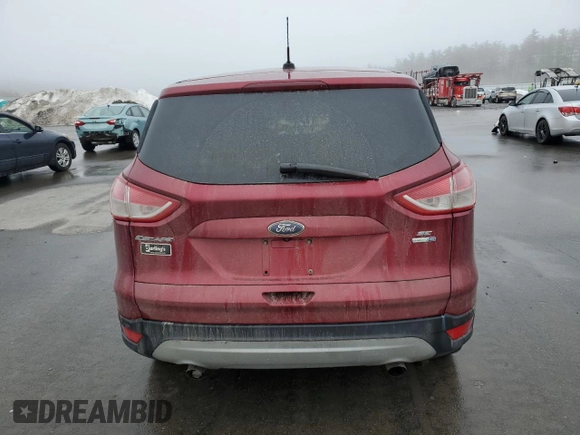 2014 Ford Escape SE with VIN 1FMCU9GX5EUC26538, listed as a Copart auction lot 48102325 with Not Provided miles and Salvage Title. Bid and sale history available at DreamBid. Image 6.