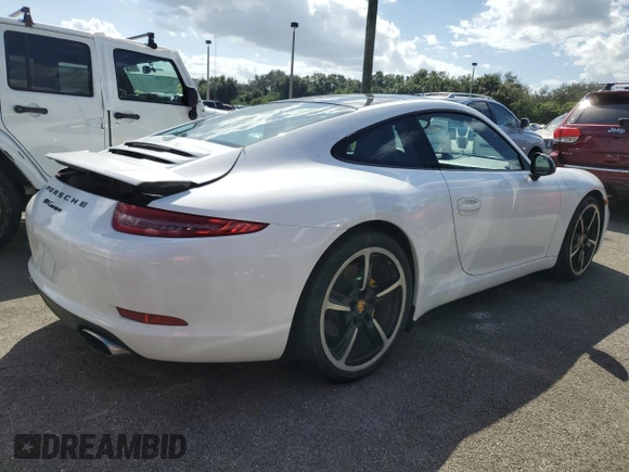 2015 Porsche 911 Carrera with VIN WP0AA2A98FS106770, listed as a Copart auction lot 74740294 with Not Provided miles and Salvage Title. Bid and sale history available at carsss.com. Image 3.