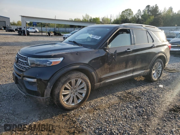 2020 Ford Explorer Limited z VIN 1FMSK8FH9LGA93347, wystawiony jako Copart lot #52611835 z przebiegiem 105 120 mil mil oraz Szkoda całkowita • Salvage title. Historia ofert i sprzedaży dostępna na DreamBid. Obrazek 1.