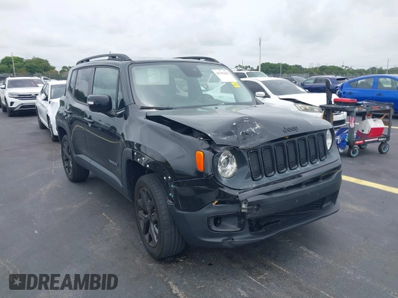 2017 Jeep Renegade Altitude with VIN ZACCJBBB8HPF83864, listed as a IAAI auction lot 42392202 with 115,648 mi miles and . Bid and sale history available at DreamBid. Image 6.