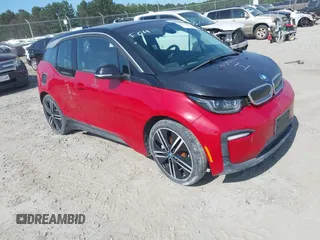 2019 BMW i3 with VIN WBY8P4C55K7E23780, listed as a IAAI auction lot 42334279 with 4,006 mi miles and . Bid and sale history available at DreamBid. Image 1.