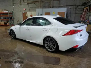 2018 Lexus IS with VIN JTHC81D2XJ5033176, listed as a Copart auction lot 47436975 with 53,219 mi miles and Clean Title. Bid and sale history available at carsss.com. Image 2.