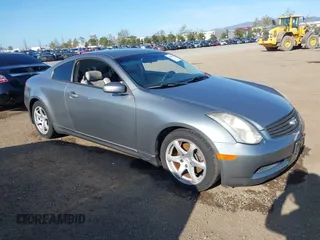 2006 Infiniti G35 Coupe with VIN JNKCV54E86M722639, listed as a IAAI auction lot 42003539 with 138,242 mi miles. Bid and sale history available at carsss.com. Image 1.