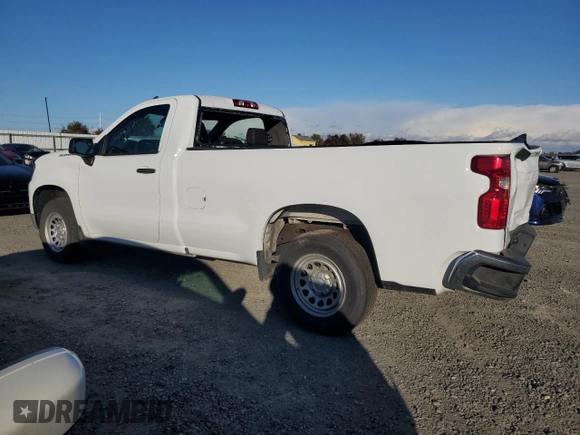 2022 Chevrolet Silverado 1500 Work Truck with VIN 3GCNAAEK2NG568823, listed as a Copart auction lot 81244164 with 48,007 mi miles and Clean Title. Bid and sale history available at DreamBid. Image 2.