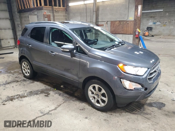 2020 Ford EcoSport SE z VIN MAJ3S2GE3LC352194, wystawiony jako Copart lot #83472914 z przebiegiem 27 283 mil mil oraz Nie do naprawy. Historia ofert i sprzedaży dostępna na DreamBid. Obrazek 4.