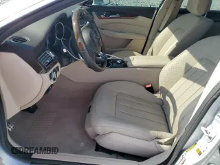 2015 Mercedes-Benz CLS 550 with VIN WDDLJ7DB0FA142341, listed as a Copart auction lot 55387945 with 56,525 mi miles and Salvage title. Bid and sale history available at DreamBid. Image 7.