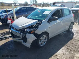 2020 Chevrolet Spark LS with VIN KL8CB6SA2LC455234, listed as a IAAI auction lot 41573043 with 63,216 mi miles. Bid and sale history available at carsss.com. Image 17.