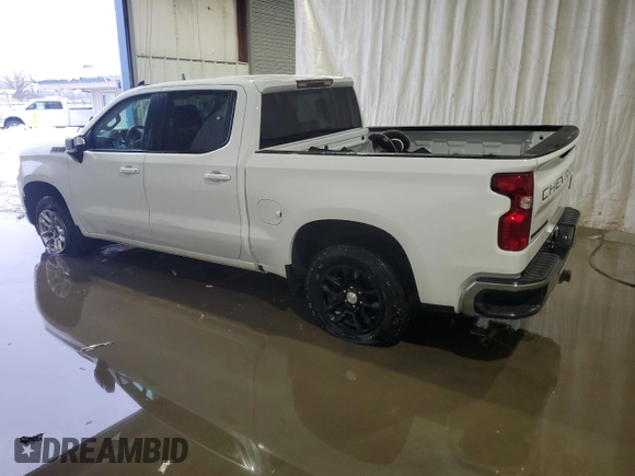 2023 Chevrolet Silverado 1500 LT with VIN 3GCUDDED7PG327638, listed as a Copart auction lot 89069155 with 28,781 mi miles and Salvage Title. Bid and sale history available at carsss.com. Image 2.