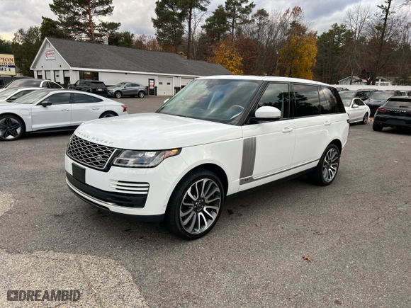 2018 Land Rover Range Rover with VIN SALGS5RE1JA388333, listed as a Copart auction lot 79971504 with 136,191 mi miles and Clean Title. Bid and sale history available at carsss.com. Image 2.