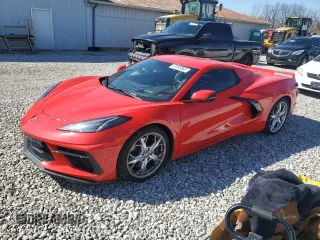2023 Chevrolet Corvette 3LT z VIN 1G1YC3D41P5121618, wystawiony jako Copart lot #47589365 z przebiegiem 11 351 mil mil oraz Szkoda całkowita • Salvage title. Historia ofert i sprzedaży dostępna na DreamBid. Obrazek 1.