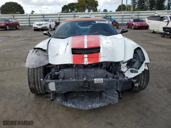 2014 Chevrolet Corvette Stingray Z51 3LT with VIN 1G1YL3D79E5129327, listed as a Copart auction lot 86066354 with 0 mi miles and Non Repairable. Bid and sale history available at carsss.com. Image 5.
