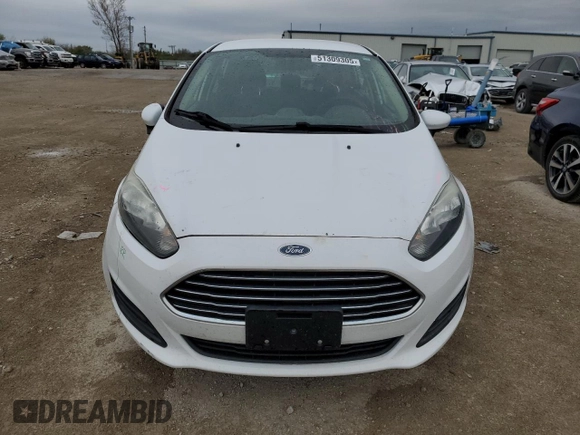 2017 Ford Fiesta SE with VIN 3FADP4BJ1HM147470, listed as a Copart auction lot 51309305 with 149,376 mi miles and Salvage Title. Bid and sale history available at carsss.com. Image 5.