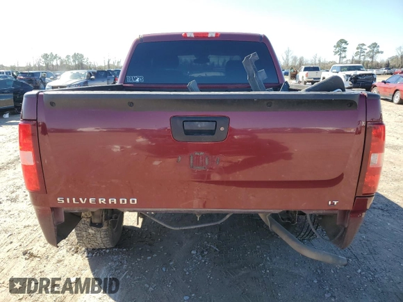 2013 Chevrolet Silverado 1500 LT with VIN 3GCPCSE05DG231990, listed as a Copart auction lot 46661205 with 195,158 mi miles and Salvage Title. Bid and sale history available at DreamBid. Image 6.