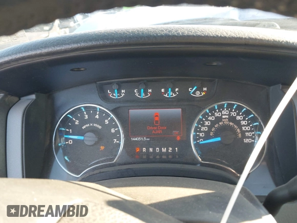 2014 Ford F-150 XL with VIN 1FTFW1EF9EKF51826, listed as a IAAI auction lot 41447705 with 144,051 mi miles. Bid and sale history available at carsss.com. Image 7.