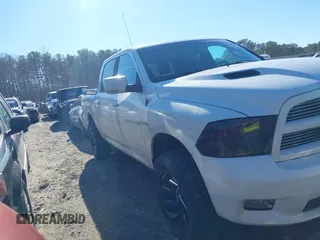 2012 Ram 1500 Sport with VIN 1C6RD7MT1CS288653, listed as a IAAI auction lot 41363344 with 199,972 mi miles. Bid and sale history available at carsss.com. Image 14.